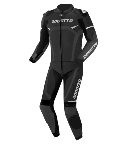 Кожен Мото Екип BOGOTTO MISANO Black/Silver