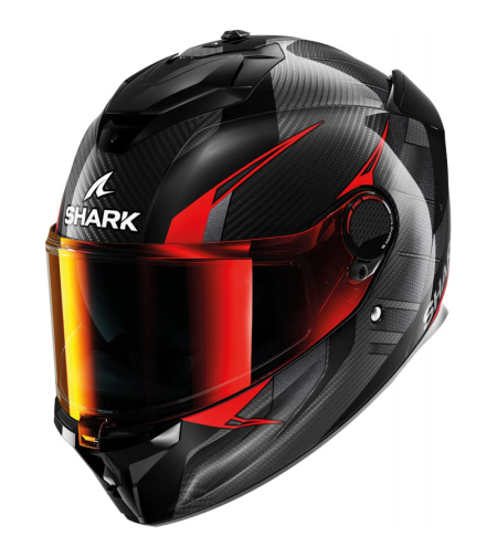 Каска SHARK SPARTAN GT PRO KULTRAM CARBON BLACK/RED