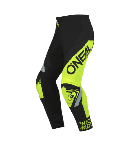 Мотокрос брич O'NEAL ELEMENT SHOCKER V.23 BLACK/NEON YELLOW