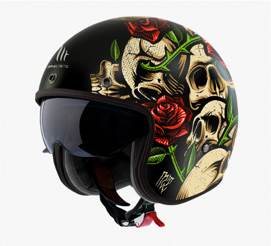 Каска за скутер MT LE MANS 2 S SV BREAKOUT B9