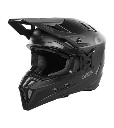 Ендуро каска O'NEAL EX-SRS SOLID BLACK V.24
