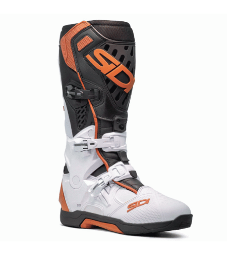 Мотокрос ботуши SIDI CROSSAIR BLACK/WHITE/BRONZE