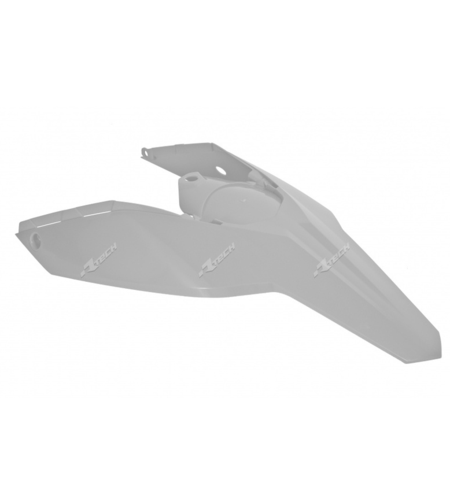 Заден калник RACETECH Rear Fender + Side Panels White Husaberg TE250/300 11-12