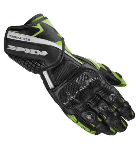 Мото ръкавици SPIDI CARBO 5 BLACK/KAWA GREEN