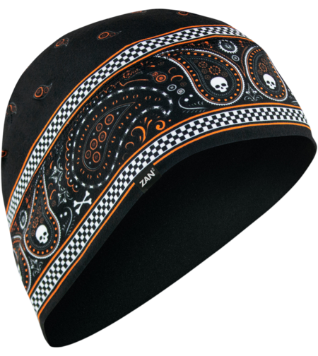 Шапка  SPORTFLEX BANDANA BK/OR