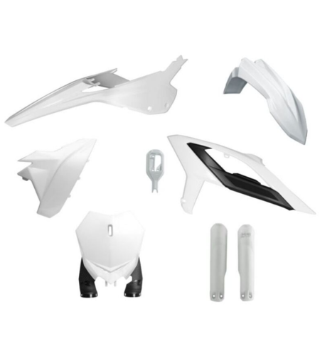 Комплект пластмаси RACETECH Plastic Kit 6 pcs (White) BETA RX 300 2T 300 2024