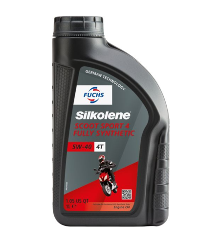 Масло FUCHS SILKOLENE SCOOT SPORT 4 5W40 1L