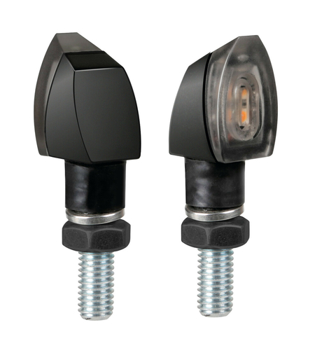 LED мото мигачи VOLT BLACK 90504