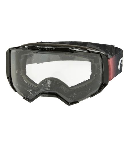Мотокрос очила O'NEAL B-22 COVERT BLACK/RED - CLEAR