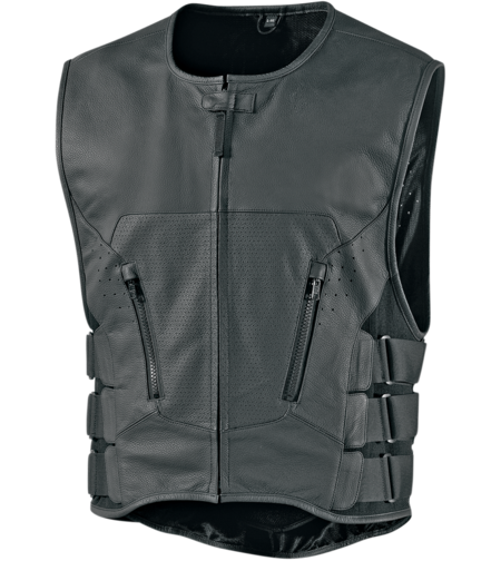 Кожен мото елек ICON Regulator™ D30®