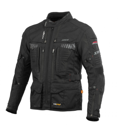 Текстилно яке SECA X-TOUR BLACK