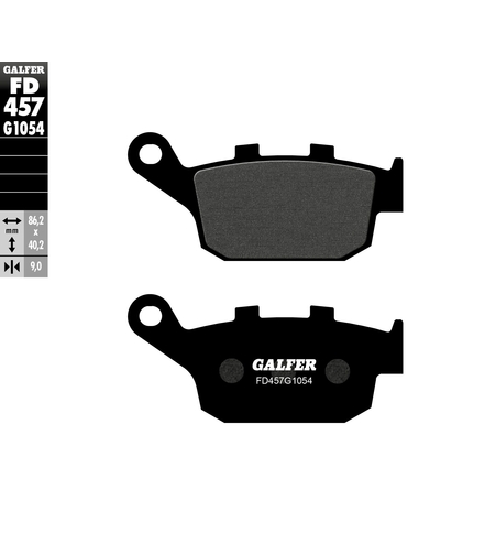 Задни мото накладки Galfer SEMI METAL FD457G1054