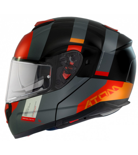 ОТВАРЯЕМА КАСКА MT ATOM SV GOREX B4 MATT ORANGE