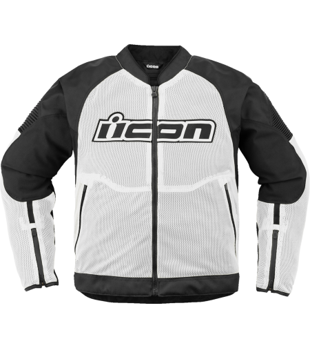 Мото яке ICON Overlord3 Mesh™ WHITE