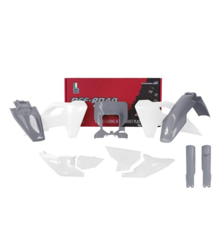 Комплект пластмаси RACETECH Plastic Kit Husqvarna FE/TE 2024 (Grey/White)