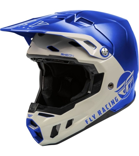 Мотокрос каска FLY RACING Formula CC Centrum - Metallic Blue/Light Grey