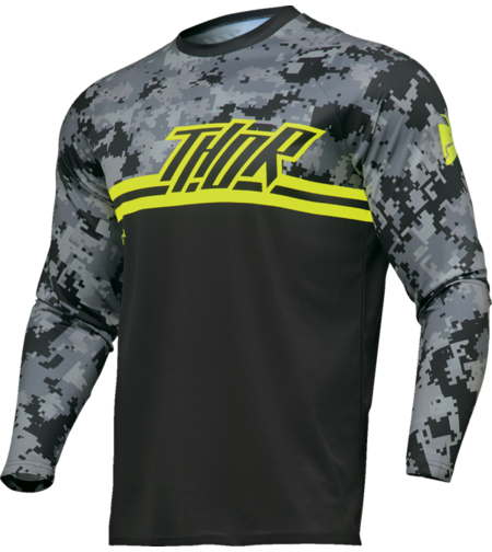 Мотокрос джърси THOR SECTOR DIGI GRAY/ACID