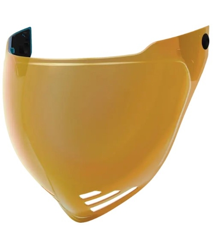 Иридиев визьор за каска ICON DOMAIN FORGED BRONZE