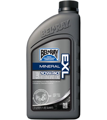 Масло BEL-RAY EXL MINERAL 4T 10W-40 1L