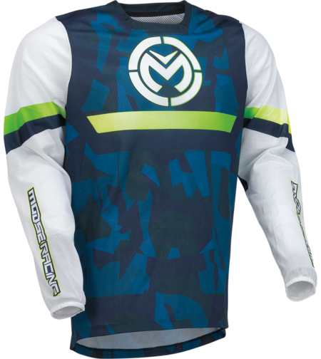 Мотокрос блуза MOOSE RACING SAHARA WHITE/BLACK/BLUE
