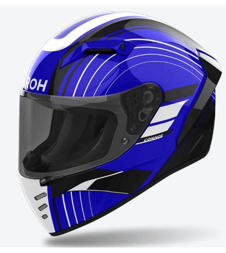 Каска AIROH CONNOR ACHIEVE BLUE GLOSS