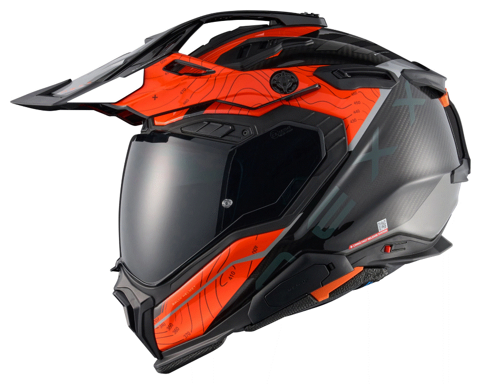 Адвенчър каска NEXX X.WED3 FURKA ORANGE/GREY