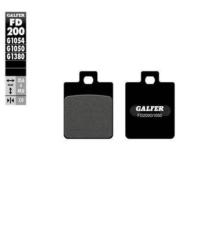 Предни/задни мото накладки Galfer SCOOTER FD200G1050