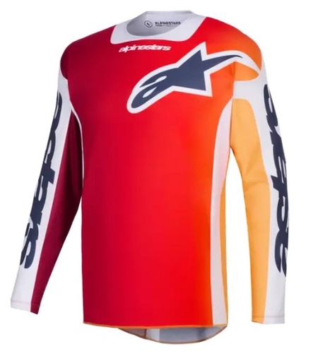 Мотокрос джърси Alpinestars RACER PORTL RED/GRAY
