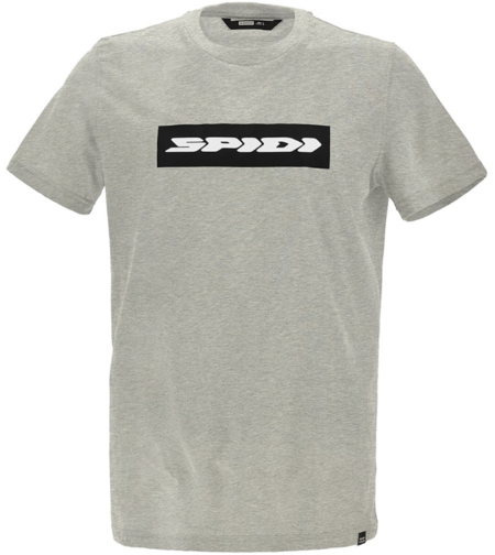 Мото тениска SPIDI LOGO 2 Melange/Grey