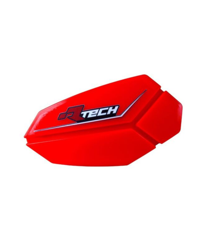 Резервни пластмаси за протектори за кормило RACETECH Spare R20 Plastic Guards Only Neon Red E-Bike