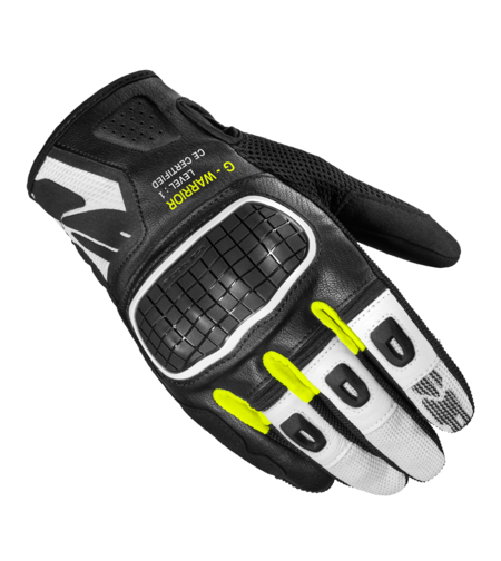 Мото ръкавици SPIDI G-WARRIOR BLACK/FLUO YELLOW