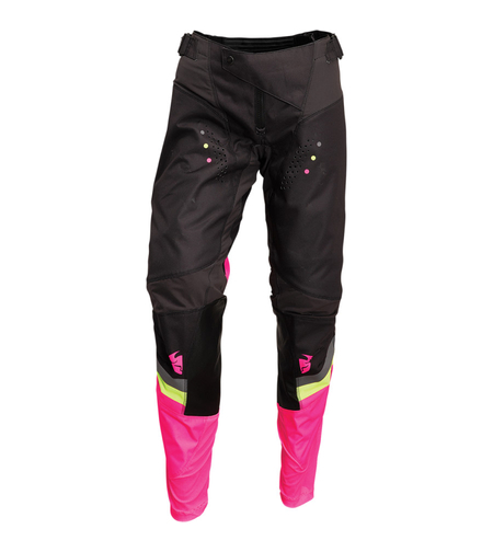 Дамски мотокрос брич  THOR WOMEN'S PULSE REV CHARCOAL/FLO PINK