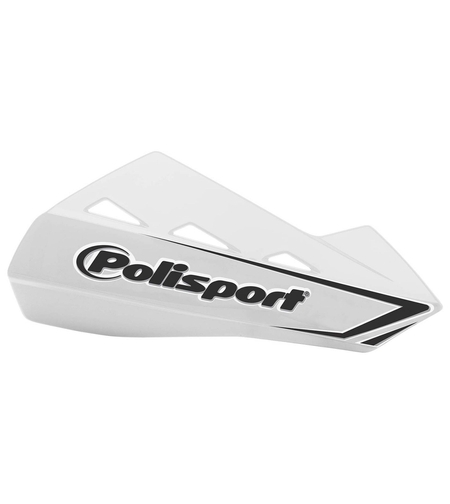 Предпазител за кормило POLISPORT QWEST UNIVERSAL WHITE - ALUMINUM