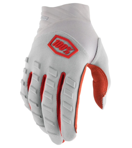 Мотокрос ръкавици 100% AIRMATIC SILVER