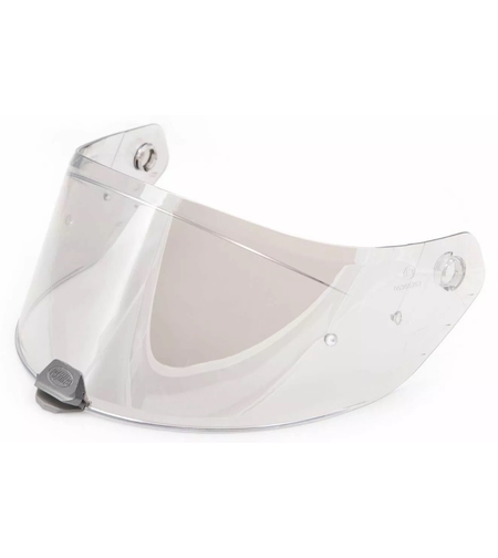 Сив огледален визьор за каска PREMIER HYPER/DEVIL SILVER MIRROR