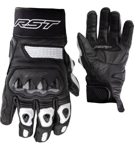 Кожени мото ръкавици RST Freestyle II BLACK/WHITE