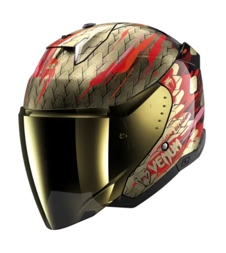 Каска за скутер SHARK SKWAL i3 JET VENUM