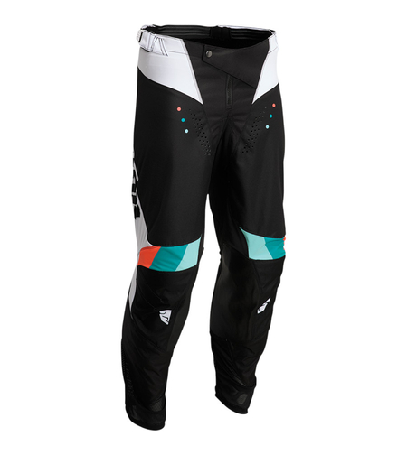 Мотокрос брич THOR PULSE REACT WHITE/BLACK