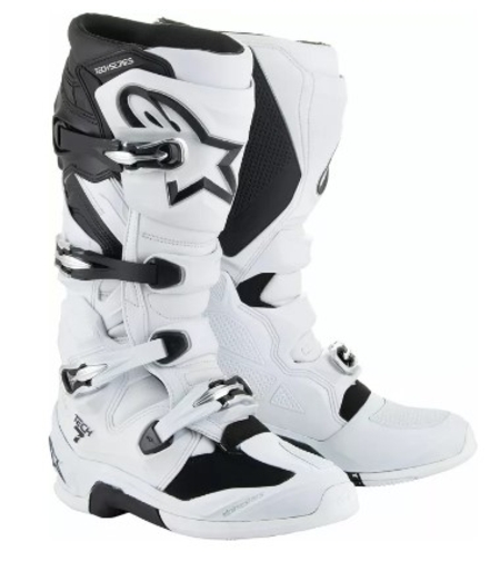 Мотокрос ботуши ALPINESTARS TECH 7 WHITE/BLACK C25