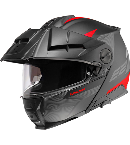 Каска SCHUBERTH E2 DEFENDER RED