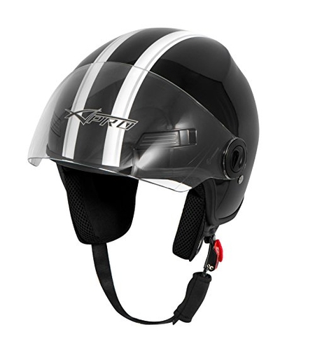 Каска за скутер FEVER BLACK