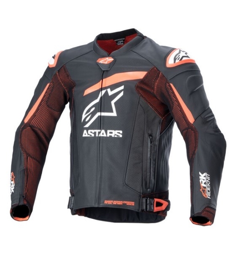 Кожено яке ALPINESTARS GP PLUS R V4 RIDEKNIT BLACK/RED