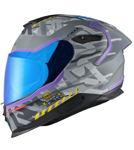 Каска NEXX Y100R URBANGRAM NARDO GREY MATT