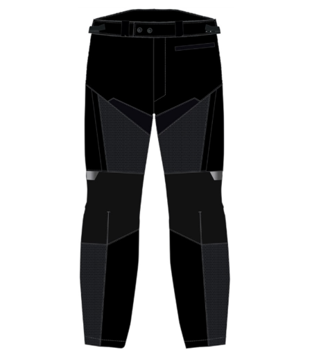 Летен текстилен мото панталон SPIDI VENT PRO BLACK