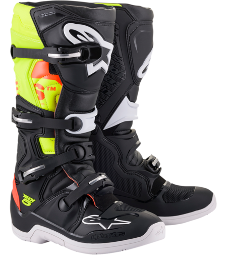Мотокрос ботуши ALPINESTARS TECH 5 BLACK/RED/YELLOW