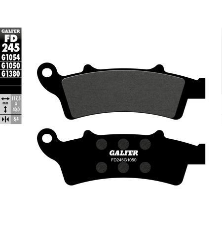 Предни мото накладки Galfer SCOOTER FD245G1050