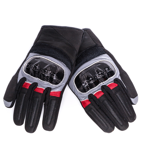 Летни ръкавици BLACK BIKE CARBO CITY RED