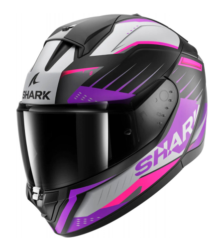 Каска SHARK RIDILL 2 BERSEK BLACK/GREY/PINK