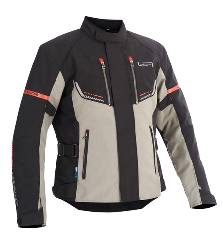 Текстилно мото яке Lindstrands Lomsen Black/Light grey