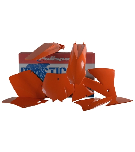 Пластмасов Enduro Standard кит Polisport за KTM  EXC/ EXC-F/XC-W/ XCF-W-2001-02 Orange OEM Color